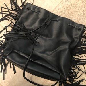 Fringe backpack
